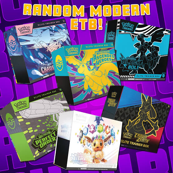 Random Pokemon TCG Elite Trainer Box (ETB)