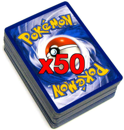 50 random bulk cards